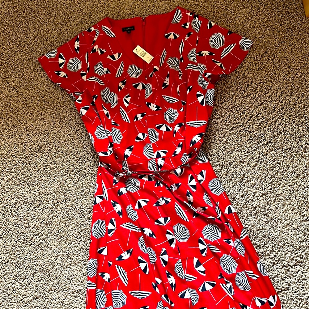Women’s Talbots dress, size 16, fit and Flare
